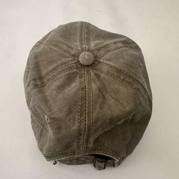 New OBEY Logo Brown Embroidered Adjustable Baseball Hat Cap One Size - Picture 2 of 7